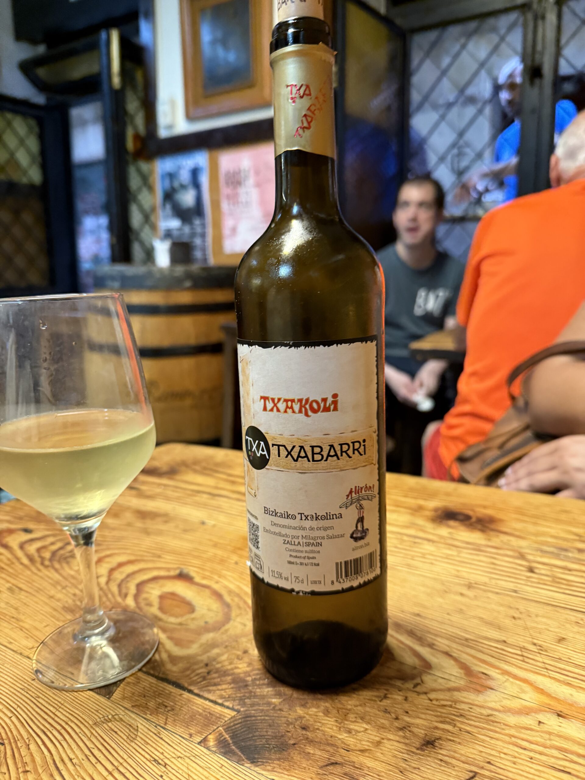 Txakoli Wine, Bilbao, Spain